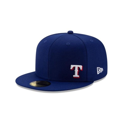 Texas Rangers Gorra | New Era MLB Flawless 59fifty Fitted Cap Mexico - Azules